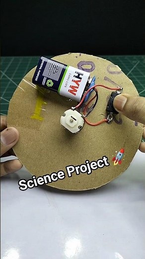 science project working model for class 10 || dc motor amazing project #motor #project #shorts