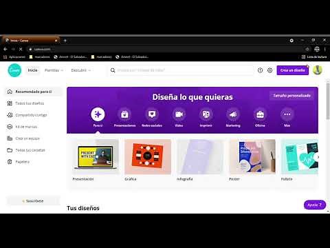 Como iniciar sesión en canva