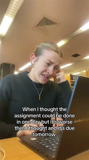 POV: You Just Realized the Assignment Is Due Tomorrow 😭 #studentlife