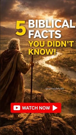 5 Shocking Bible Facts Most People Don't Know #bible #facts #didyouknow