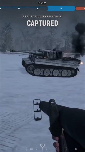 German Tiger Tank Eats 3 Bazooka Rounds For Lunch !!! #hll #germany #gaming #hellletloose #tiger