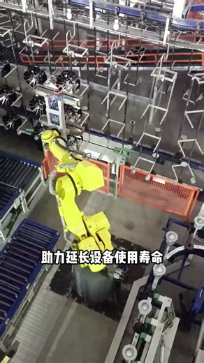 广东创智涂装设备涂装效率更具优势！#自动喷涂线厂家 #粉末涂装线 #机器人轮毂涂装线