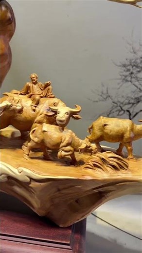 Tree Root Se Bana Amazing Sculpture 😲🌳 | Satisfying Wood Art