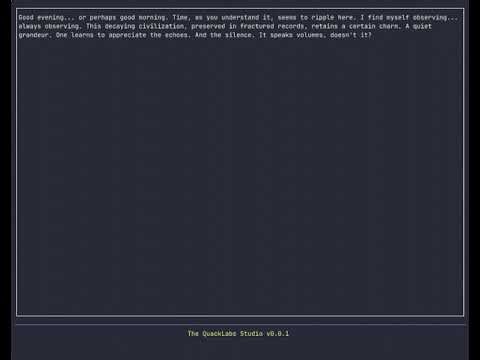 FILE 001 - FRAGMENTS