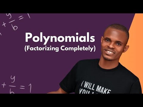 Polynomials (Factorizing Completely)