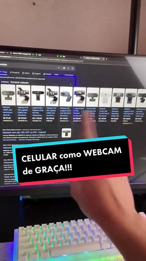 Como usar seu celular como webcam de graça