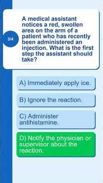 CCMA Practice Test 1 Part 6