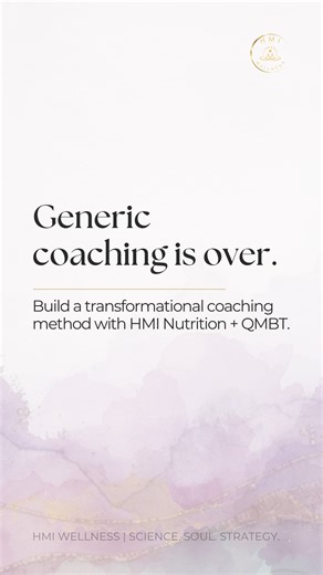 Generic is over. AI can deliver information on demand. It cannot...