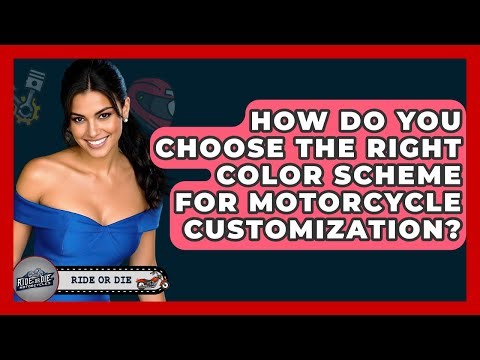 How Do You Choose The Right Color Scheme For Motorcycle Customization? - Ride or Die Motorcycles