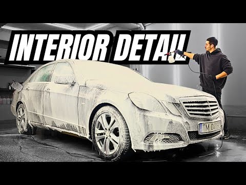 Mercedes E250 Interior Detailing - Car Detailing