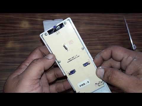 How to open hitachi a.c. remote for repair?|HITACHI|air conditioner remote|mech1tech1
