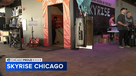 Stair-climbers ascend steps of Willis Tower for 15th annual 'Skyrise Chicago'