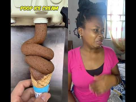 Have you tried the poop ice cream? #collab#duet#lipsync#icecream