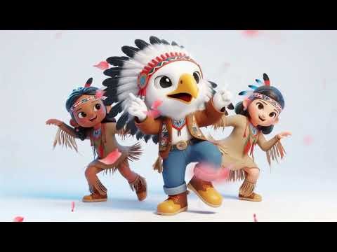 Bald Eagle Dance | Soaring Fun with America's Bird" A Majestic Kids Nursery Song with Lyrics