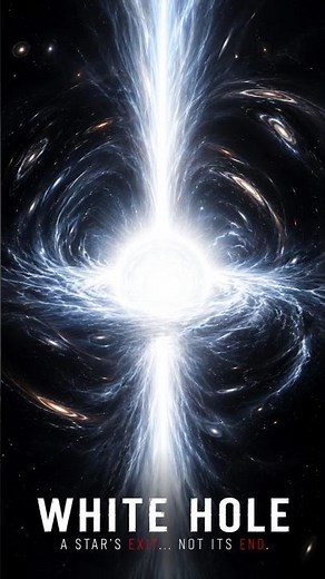 White Hole Explained: Do They Really Exist? 🤯 | The Opposite of Black Holes