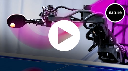This robot can beat you at table tennis