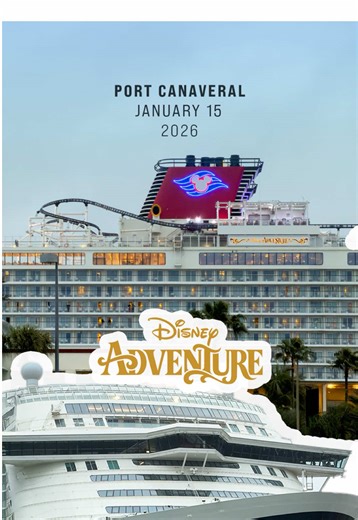 Disney Adventure Cruise Line Arrives in the USA
