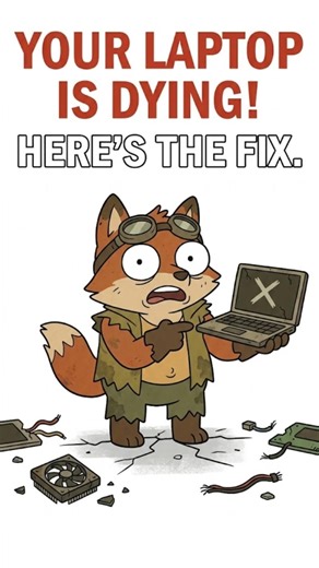Your Laptop Is DYING — Here's How to Save It Before It's Too Late 💀#hardDrivereplacement #laptopfix