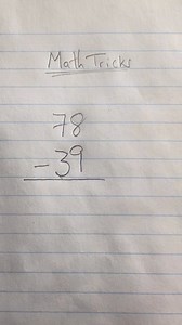 Simple ways to subtract your numbers 😉 #StudentSuccess #math | Professor_1o1