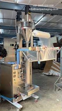 Automatic Auger Powder Packing Machine | Garam Masala, Haldi & Flour Packing up to 1kg
