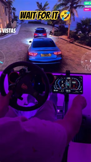 Final Boss Controller Player 🤣 #forzahorizon6 #gameplay #fh5 #steeringwheel #simracing #carmeet #fyp