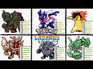 Pokémon Lazarus COMPLETE POKÉDEX Quick View – All Pokémon & Stats