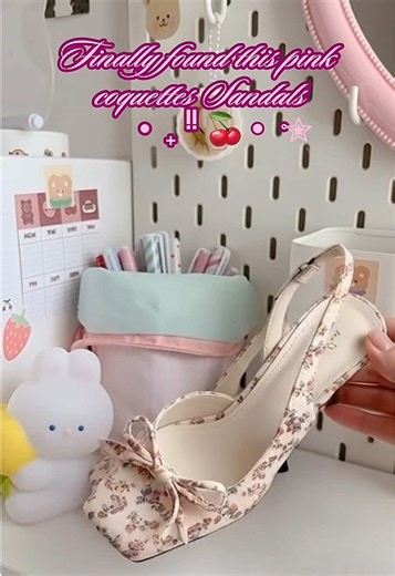 pinky lover hehe #pink #pinklover #heels #sandalsforwomen #sandals
