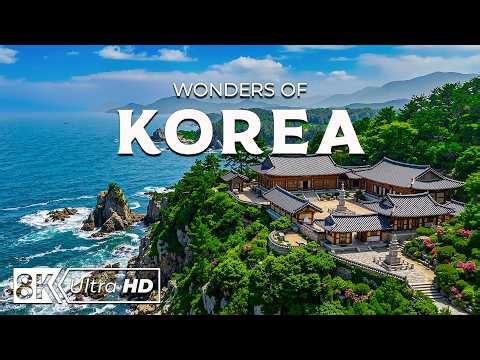 Wonders of Korea – Exploring Ancient Palaces, Mountains, and Modern Cities | Travel Video 4K
