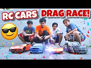 RC CARS DRAG RACE!!!