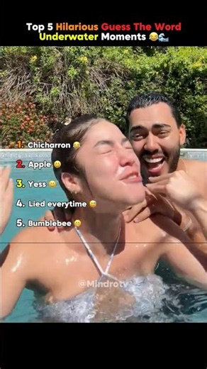 Top 5 Hilarious Guess The Word Underwater Moments (The Answers Were Insane!) 😂🌊