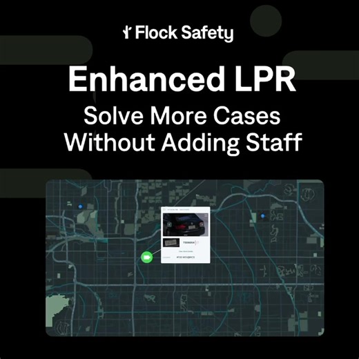 Solve cases faster, cut backlogs, and avoid burnout, even with a small team. Flock’s Enhanced LPR turns your existing cameras into an AI-powered force multiplier linking suspects, uncovering accomplices, and guiding patrols so small teams can do more with less. 🔗 Read the blog to discover how: https://link.flocksafety.com/47BybHe Follow Flock Safety for innovations transforming public safety. | Flock