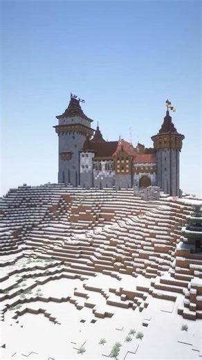 Burg Steigart minecraft medieval castle #minecraft #minecraftcastle #minecraftbuildings