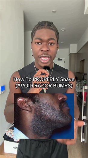 How To PROPERLY Shave & Avoid Razor Bumps 🫱🏽‍🫲🏾 We Not Tryna Struggle Wit That This Summer #fyp #razorbumps #menhygiene #shavingtips #certifiedjio