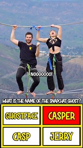 2.6K views · 85 reactions | What Is The Name Of The Snapchat Logo? #reels #explore #snapchat #trivia #gameshow #slackline | Hanging Out | Facebook