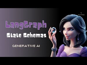 LangGraph State Schemas: TypedDict, Dataclass & Pydantic | LangGraph full Course | Generative AI #ai