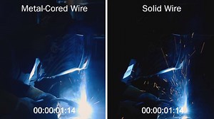 17K views · 106 reactions | Metal-cored wire can help you weld faster than with solid wire, while also creating higher quality welds. Watch how FabCOR® Edge™ can improve your productivity. | Hobart Filler Metals | Facebook