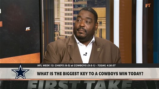Ryan Clark says that red zone defense is the biggest key for the Dallas Cowboys to defeat The Kansas City Chiefs in their Thanksgiving matchup ✍️ | ESPN First Take