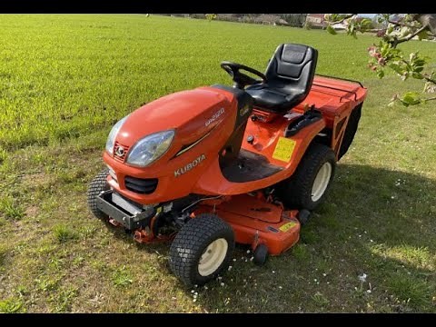 FIXING A KUBOTA GR2120 WITH A BLOWN UP ENGINE