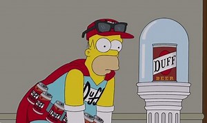 Homer Simpson's beer of choice 'Duff' goes on sale this week