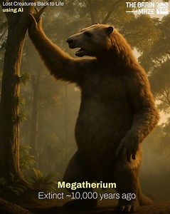 708K views · 10K reactions | Bringing Back Extinct Creatures Using AI...