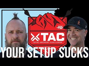 BEST long range setups for Total Archery Challenge. Bows, Sites, Arrows Everything!