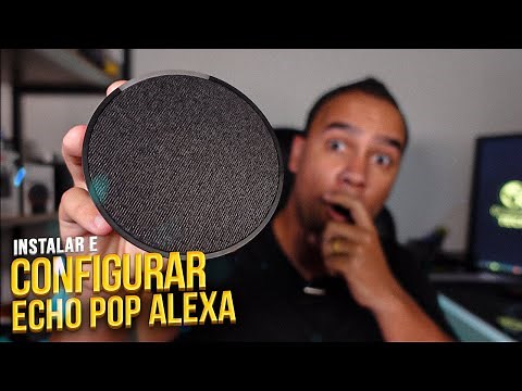 Como INSTALAR e CONFIGURAR ALEXA ECHO POP (FÁCIL E RÁPIDO)