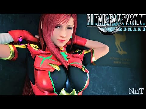 Tifa Cosplay as Pyra For Halloween Day - Final Fantasy VII Remake (4K Ultra HDR)