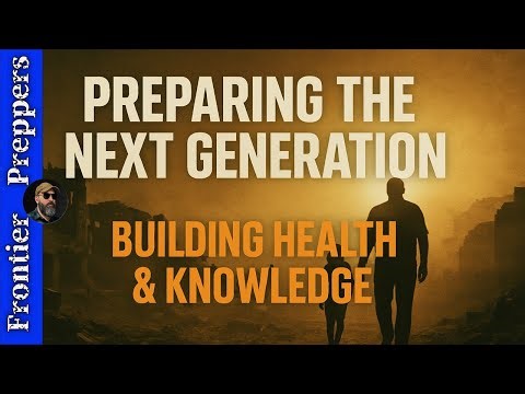 💥PREPARING THE NEXT GENERATION💥⚠️BUILDING HEALTH & KNOWLEDGE⚠️#prepping #survival #prep
