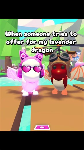 I’m glad the DJ pass broke 🥹 #lavenderdragon #adoptme #pearl #fyp | adopt me