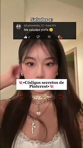 💘•Códigos secretos de Pinterest•💘