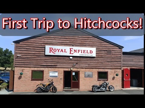 My first trip to Hitchcock's Motorcycles! (The Royal Enfield specialist)