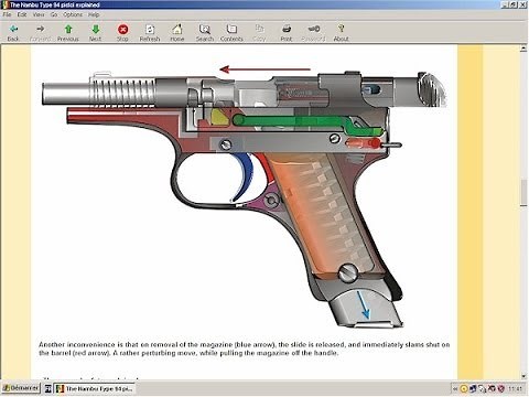 The Nambu Type 94 pistol explained - ebook published by HLebooks.com