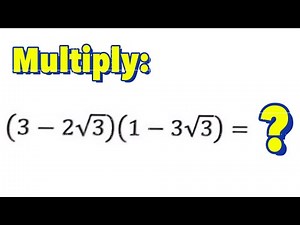 Multiplying Radicals (Part 2 - Using the FOIL Method)
