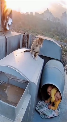 Cat vs Snake: Brave Cat Fights Off Snake in area